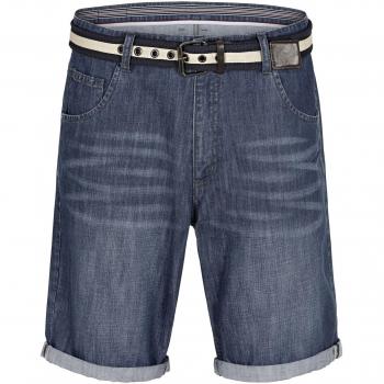 Herren Jeansbermuda Lenas von Jan Vanderstorm blau