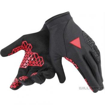 Gants Dain Scarabeo pour jeunes, rouge, tout-terrain