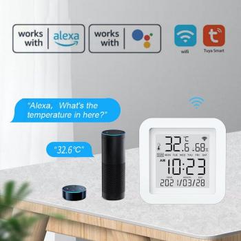 Smart Home Temperature and Humidity Sensor with WiFi
