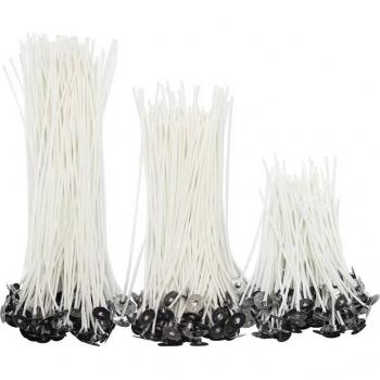 300 Pcs Pre-Waxed Candle Wicks for DIY Candle Making