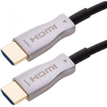 Cable HDMI 2.0 20m Fibra Óptica Ultra HD Negro