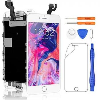 Yodoit Completo Display per iPhone 6s Plus Bianco,