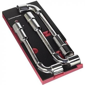 Kit de clés à pipe déb. EVA3 27-32 mm 3 pièces KRAFTWERK