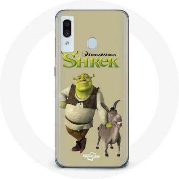 Coque Galaxy A30 Shrek et l'Âne