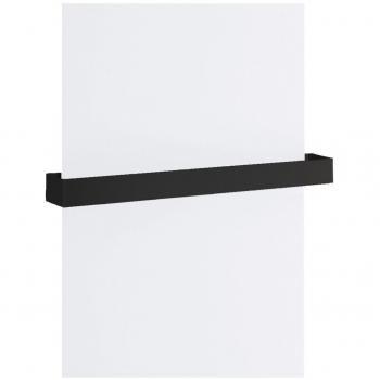 Porte-serviettes en acier noir Caligo de Lineabeta