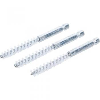 Spazzole in Nylon 8 mm (6,3 mm / 1/4”) – Kit da 3 pezzi