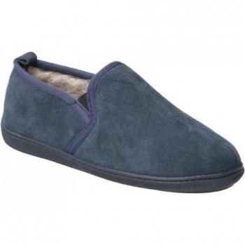 Arnold Uomo Hush Puppies Slip On Pantofola Marrone 12UK