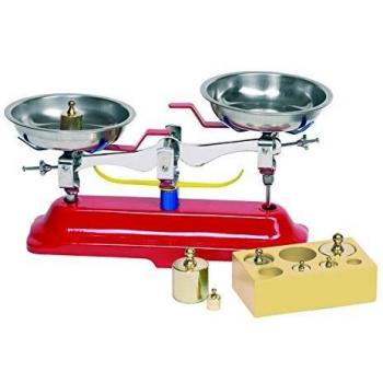 Goki Waage für den Kaufmannsladen Metall mit Gewichten von Gollnest&Kiesel