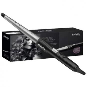 BaByliss Pro Curling Rod: Rizo Preciso en Negro/Gris