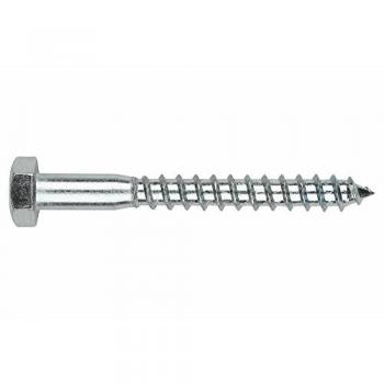 Tornillo hexagonal madera DIN-571 8 x 40 zincado (4 uds)