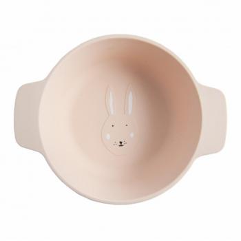 Trixie Pink Rabbit Silicone Dish