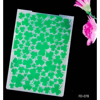 Scrapbooking Embossing Template Mold