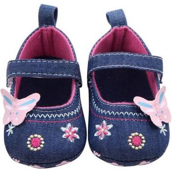 Butterfly Design Soft Sole Toddler Shoes 12CM