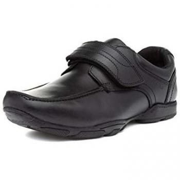 Freddy 2 Youth Boys – Premium Black Leather School Footwear (UK 6.5)