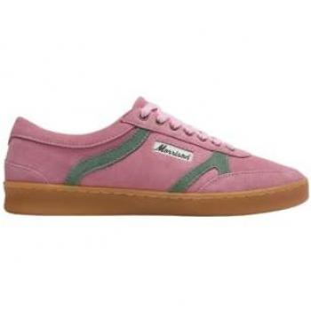 Basket Cuir Morrison Madison – Lanières roses