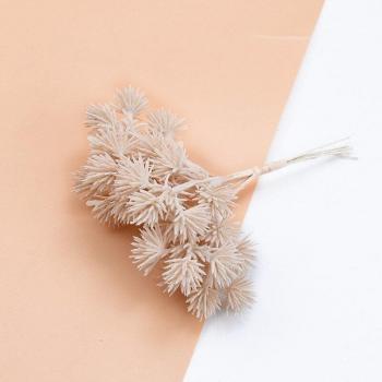 6PCS Plastic Gypsophila Fake Flowers for Scrapbooking, Wedding Decor, Home Decoration, DIY Christmas Garland