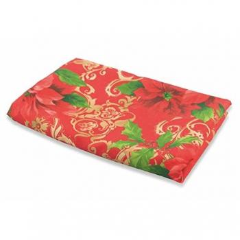Tovaglia Antimacchia Rosso Natale Galileo 180x140