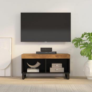VidaXL Entertainment Center 85x33x43.5 cm Solid Wood Mango
