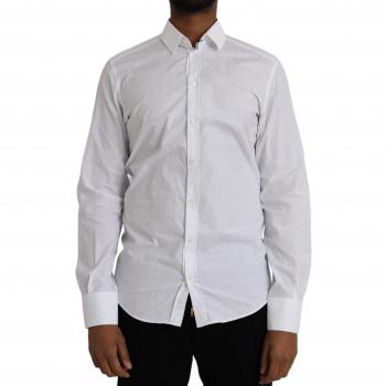 Dolce & Gabbana White Cotton Shirt