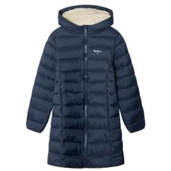 Plumífero largo con capucha para niña Pepe Jeans