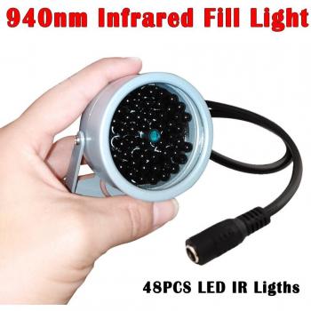 Mini 940NM Invisible IR Light with 48 LEDs for Waterproof CCTV Applications