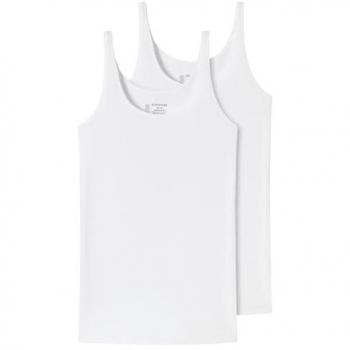 Schiesser Unterhemd 2er-Pack mit Stretch 38 Damen