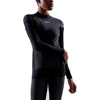 Maglia Intima Tecnica Craft Active Extreme X Maniche Lunghe Nero Chiaro Donna