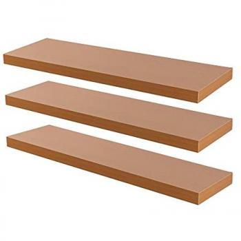 Harbour Housewares Brown Photo Gallery Floating Shelves (Modern, 100cm)