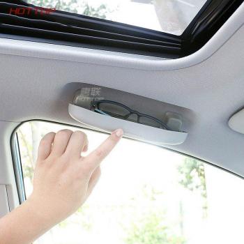 Coffre à lunettes de soleil en verre auto‑adapté