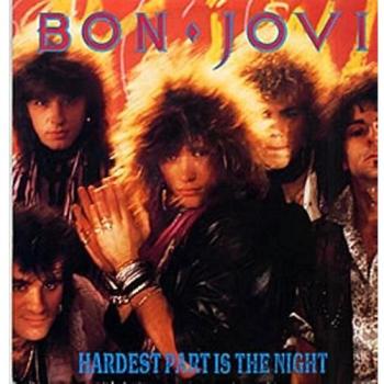 Bon Jovi Hardest Part Is The Night EX 1985 UK 12 vinyl VERX22