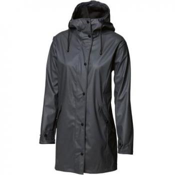 Jacket Impermeabile Donna Nimbus 2XL Carbone con Cappuccio