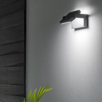 Swipe LED Outdoor Wall Fixture Anthracite 3000K