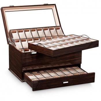 Ferocase Uhrenbox FC72MCS Exklusiv – 72 Uhren