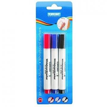 Toppoint Whiteboard Stiften Set (3 stuks)