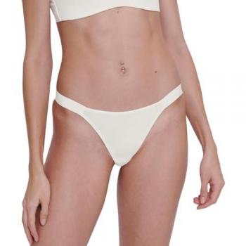 Sloggi Go Casual Tanga Damen 3er Set Weiß Baumwolle