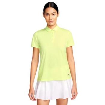 Lime Victory Polo Shirt, Nike Dri‑FIT Short Sleeve