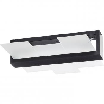 Wenge & Glass Shifted 2 Ceiling Lamp
