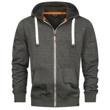 Indicode Gemütliche Sweatjacke INBaustian