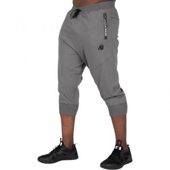 Grey 3/4 Sweatpants (Gorilla Wear) – Size XL