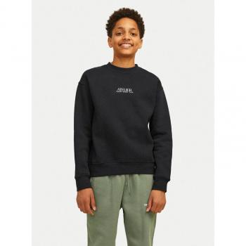 Sudadera Infantil Jack&Jones Negra Sin Capucha