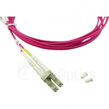 Cavo Fibra Ottica 15m LC SC Rosso InfiniBand BLUEOPTICS