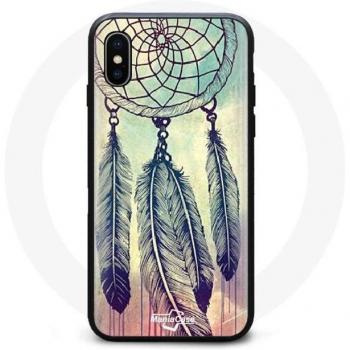 Coque iPhone XS Max motif attrape-rêves