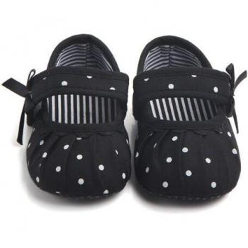 Zapatos de cuna para recién nacidos con suela antideslizante