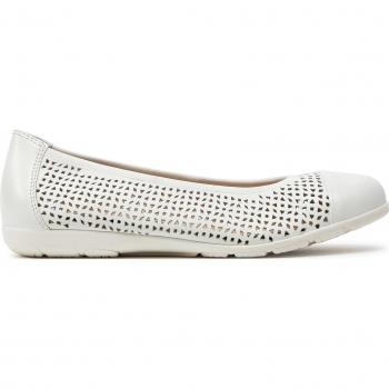 Caprice Ballerina 36 Bianco Cuoio Classico