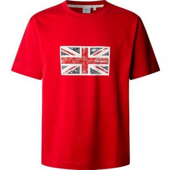 Pepe Jeans Camiseta Union en Rojo (L) – Algodón Manga Corta