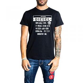 Vêtement masculin Diesel T-Diego-S1 0091A 900 Noir Taille XL