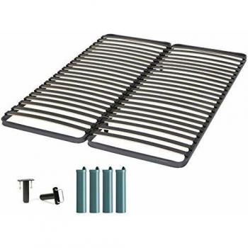 Sommeil Epsilon : sommier à lattes 70×190 + pieds 2x