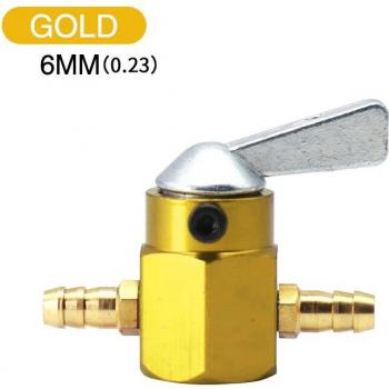 Motorrad-Kraftstoffschalter ZS MOTOS, 6 mm/8 mm, Universal‑In‑Linie