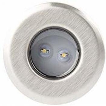 Segnapasso LED Incasso 0.2W IP68 Bianco Caldo 3000K