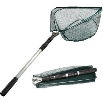 Telescopic Fishing Net with 3-Section Aluminum Handle